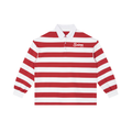 Color Block Stripe Polo Shirt