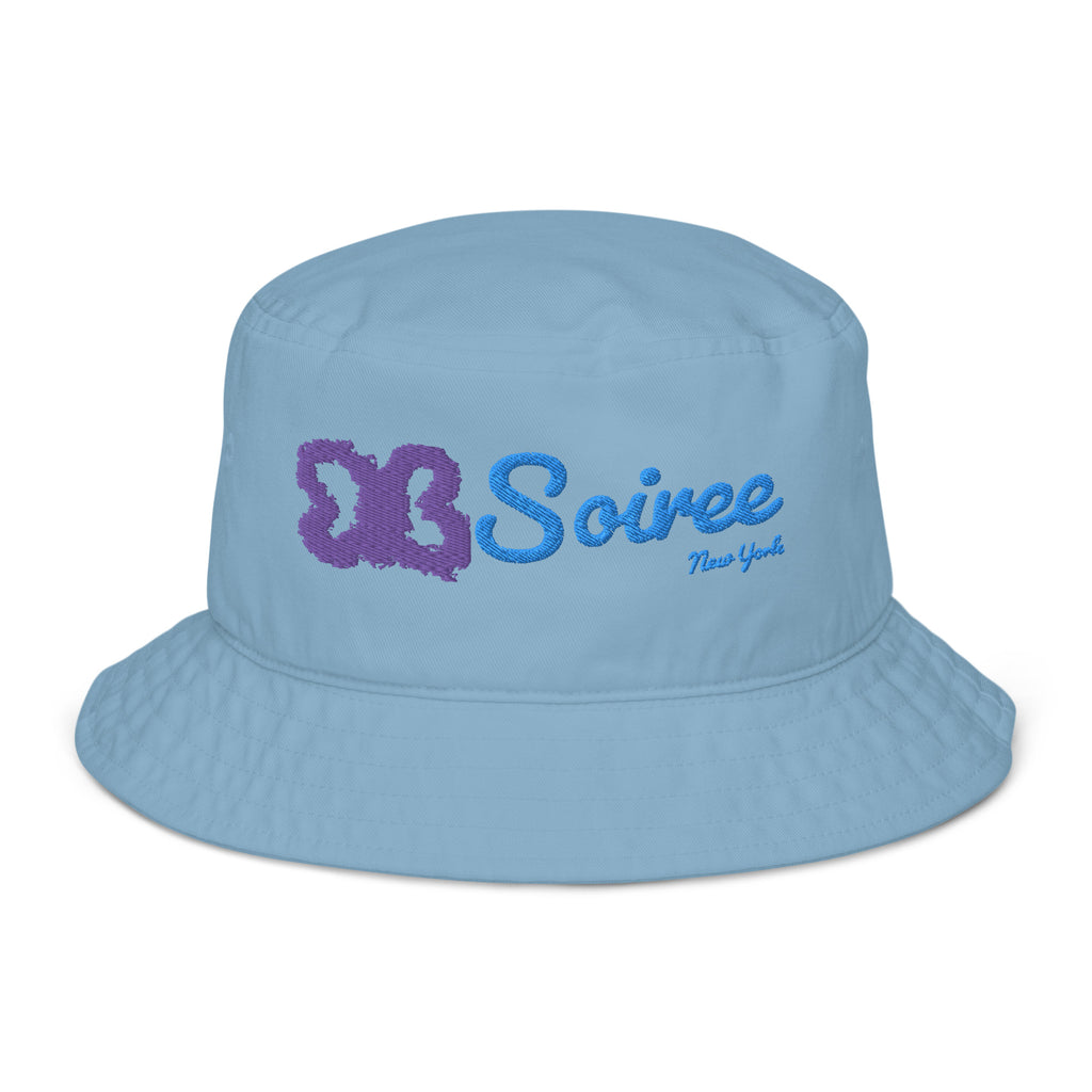 Butterfly Label bucket hat