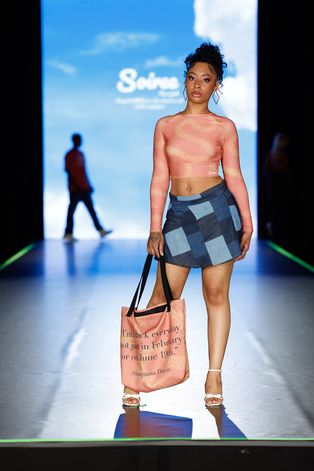 Nailah Long-Sleeve Crop Top